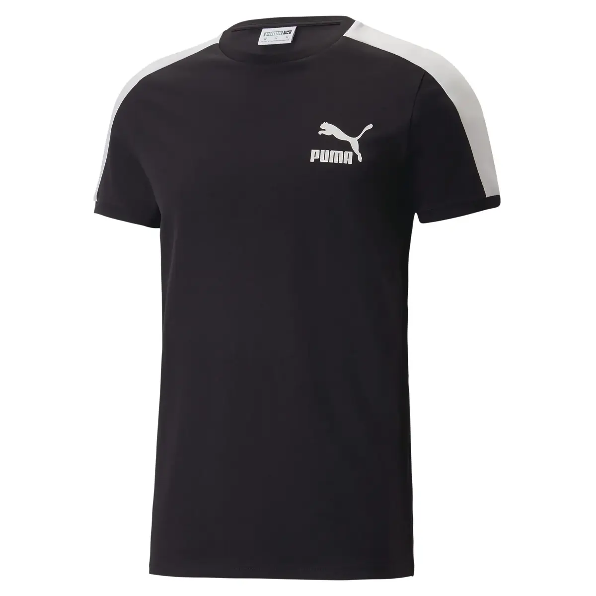 Puma T7 ICONIC Tee Siyah Erkek T-Shirt