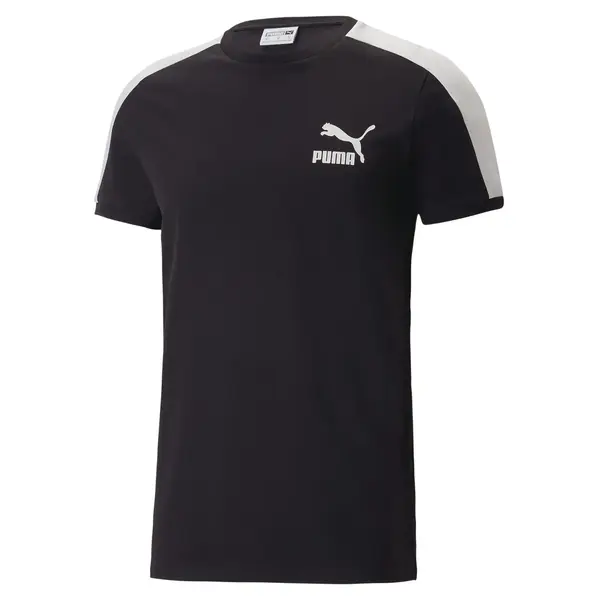Puma T7 ICONIC Tee Siyah Erkek T-Shirt Puma T7 ICONIC Tee Siyah Erkek T-Shirt