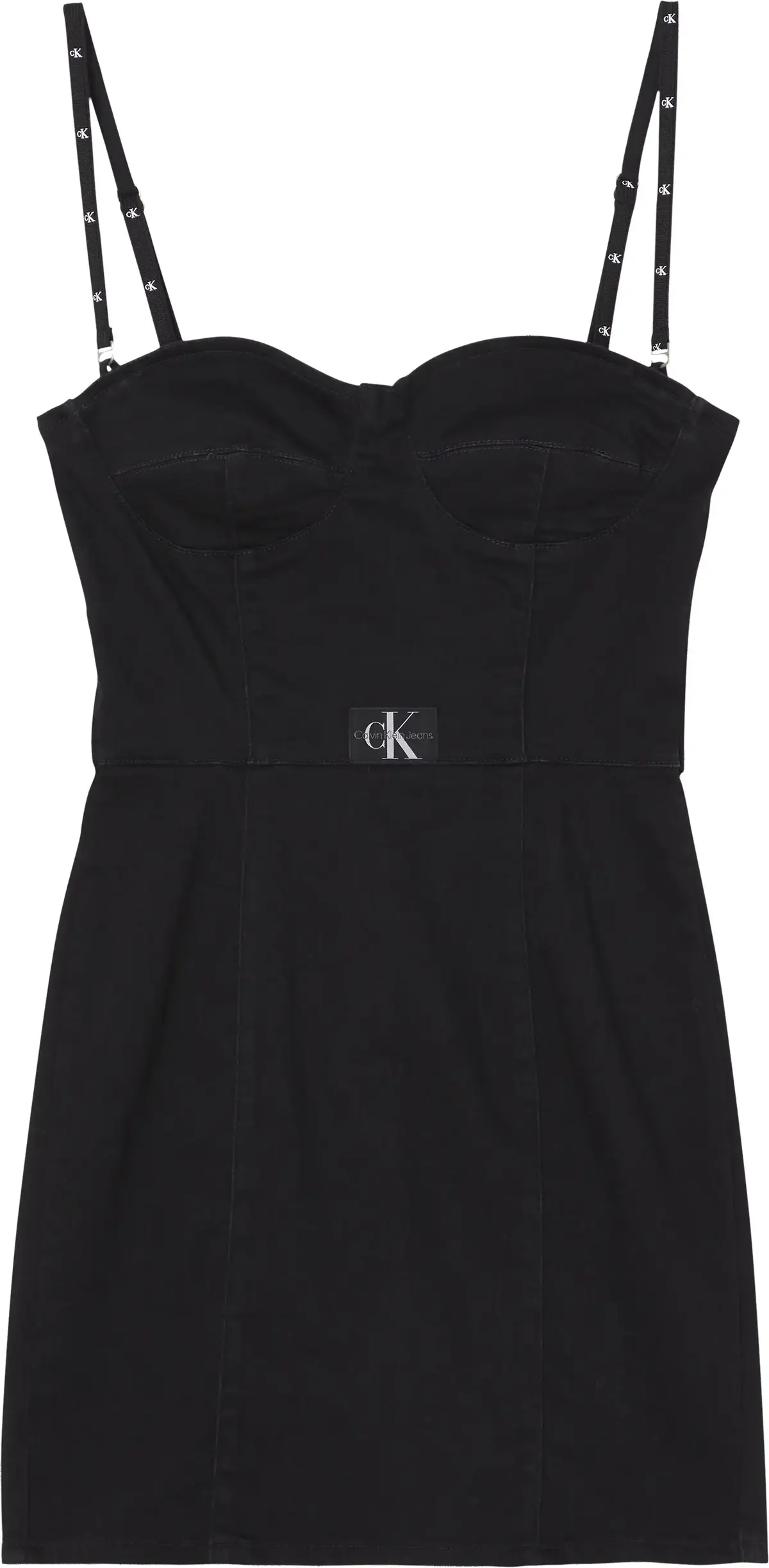 Calvin Klein BUSTIER DRESS Kadın Siyah Elbise
