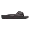 Birkenstock Madrid Eva Big Buckle Siyah Kadın Plaj Terliği
