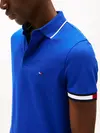 Tommy Hilfiger FLAG CUFF SLIM FIT P, D03 Lacivert Erkek T-Shirt & Polo