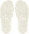 Calvin Klein SLIDE MONOGRAM CO Kadın Bej Terlik