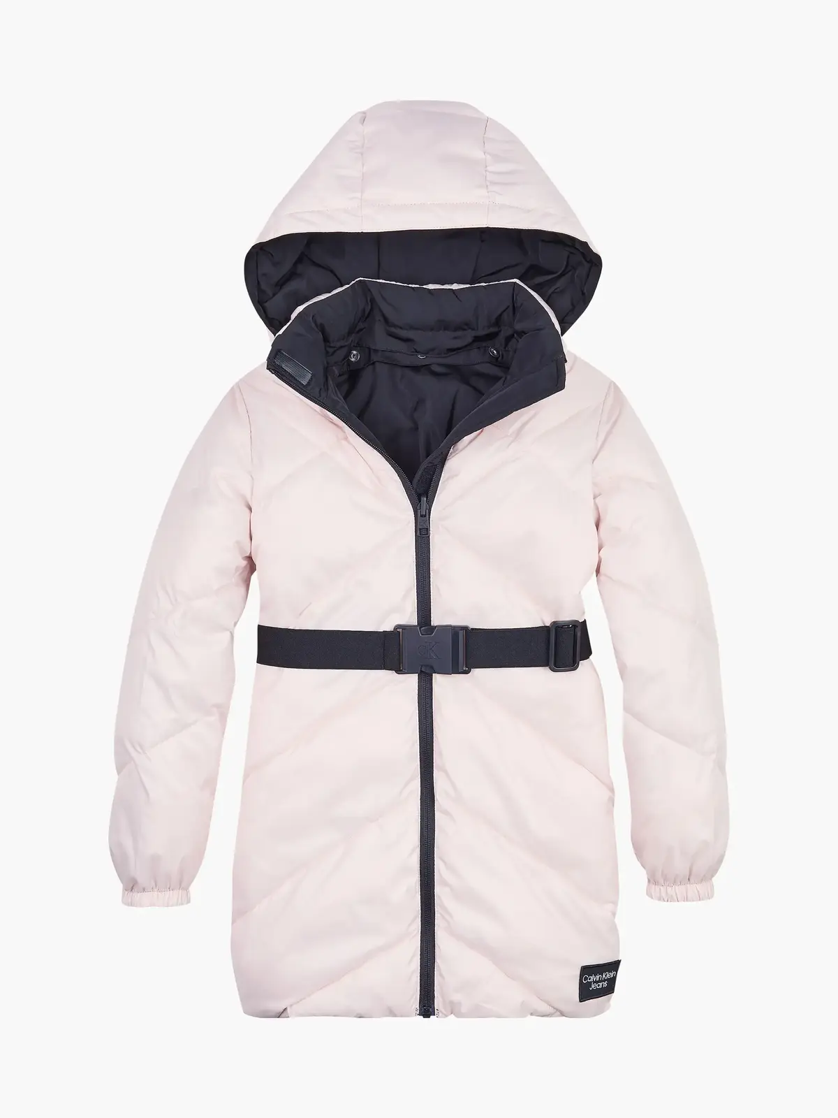 Calvin Klein REVERSIBLE PADDED LO Kadın Siyah Şişme Mont
