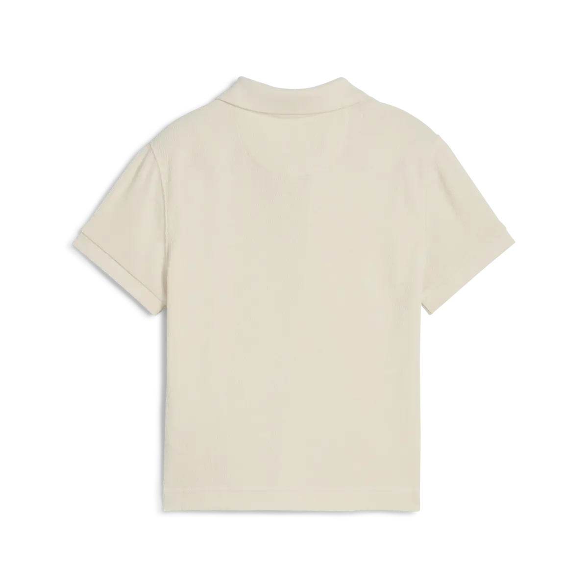 PUMA PREMIUM ESS Polo Bej Kadın Polo T-Shirt