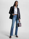 Tommy Hilfiger BOOTCUT HW LEO Kadın Mavi Kot Pantolon