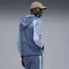 Puma EVOSTRIPE FZ Hoodie DK Mavi Erkek Fermuarlı Üst