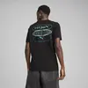 Puma GRAPHICS 3 Circles Tee Siyah Erkek T-Shirt & Polo