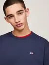 Tommy Hilfiger TJM REGULAR FLEECE C Erkek Lacivert Sweatshirt