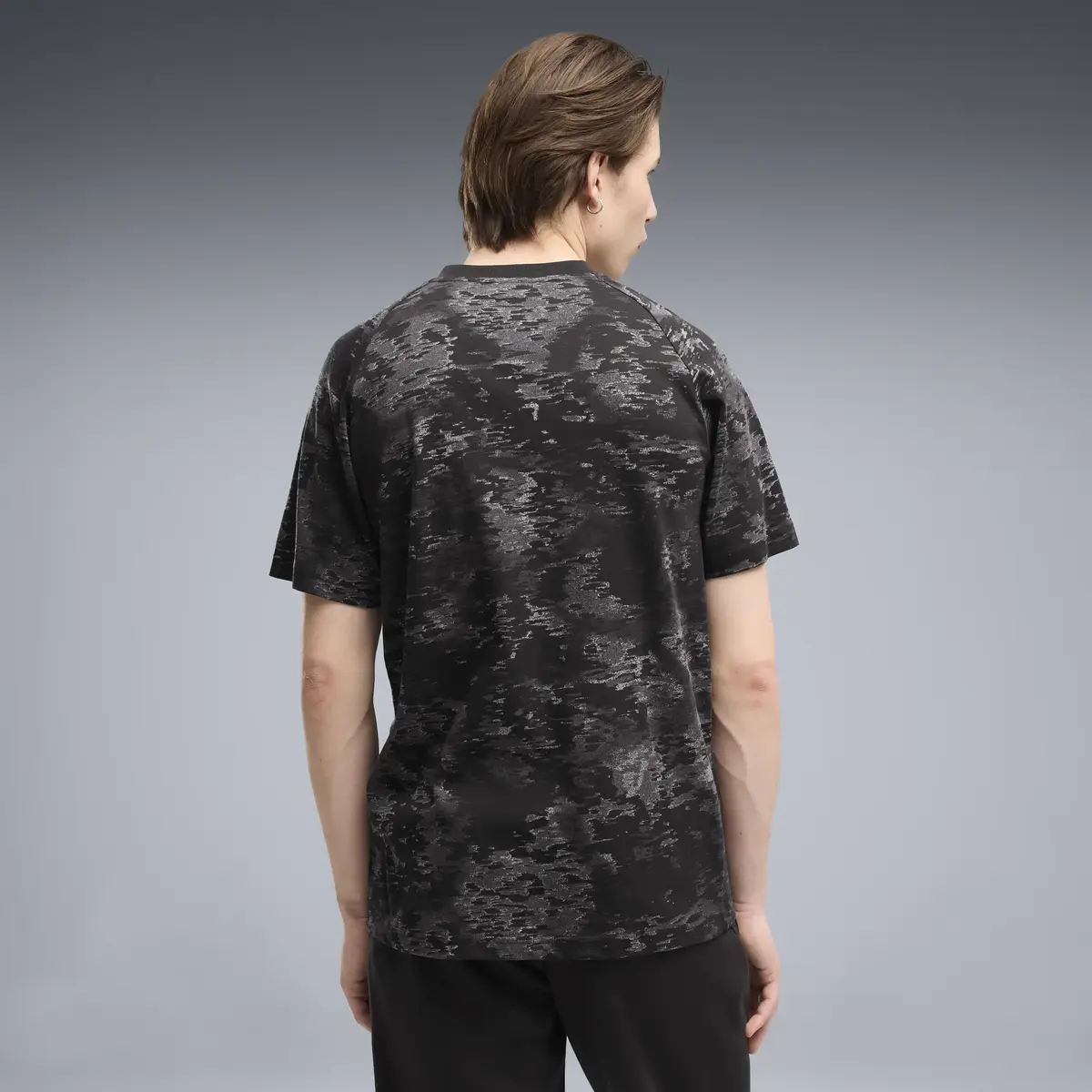 PUMA PUMA SPORT Camo Tee Siyah Erkek T-Shirt