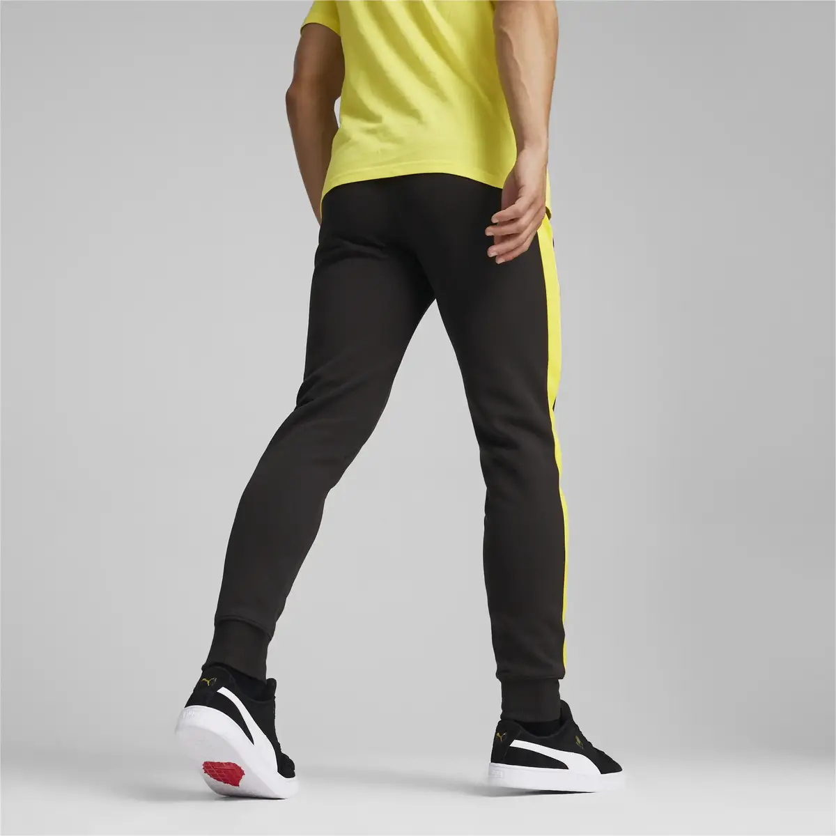 Puma Ferrari Race Iconic T7 Track Pants Siyah Erkek Eşofman Altı