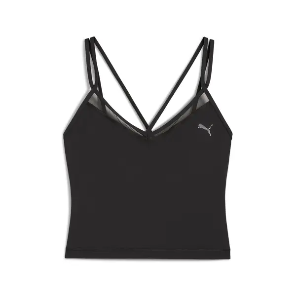 Puma W PUMA SHAPE STRAPPY TANK Siyah Kadın T-Shirt