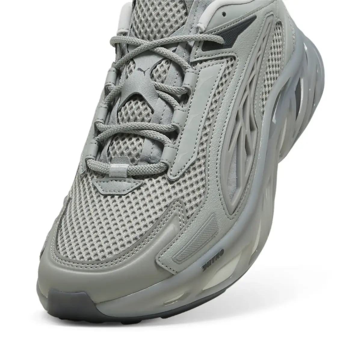 Puma Exotek Nitro Base Gri Unisex Günlük Spor Ayakkabı