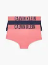 Calvin Klein 2PK SHORTY Kadın Pembe Boxer Set