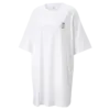 Puma DOWNTOWN Graphic Tee Dress Beyaz Kadın Elbise