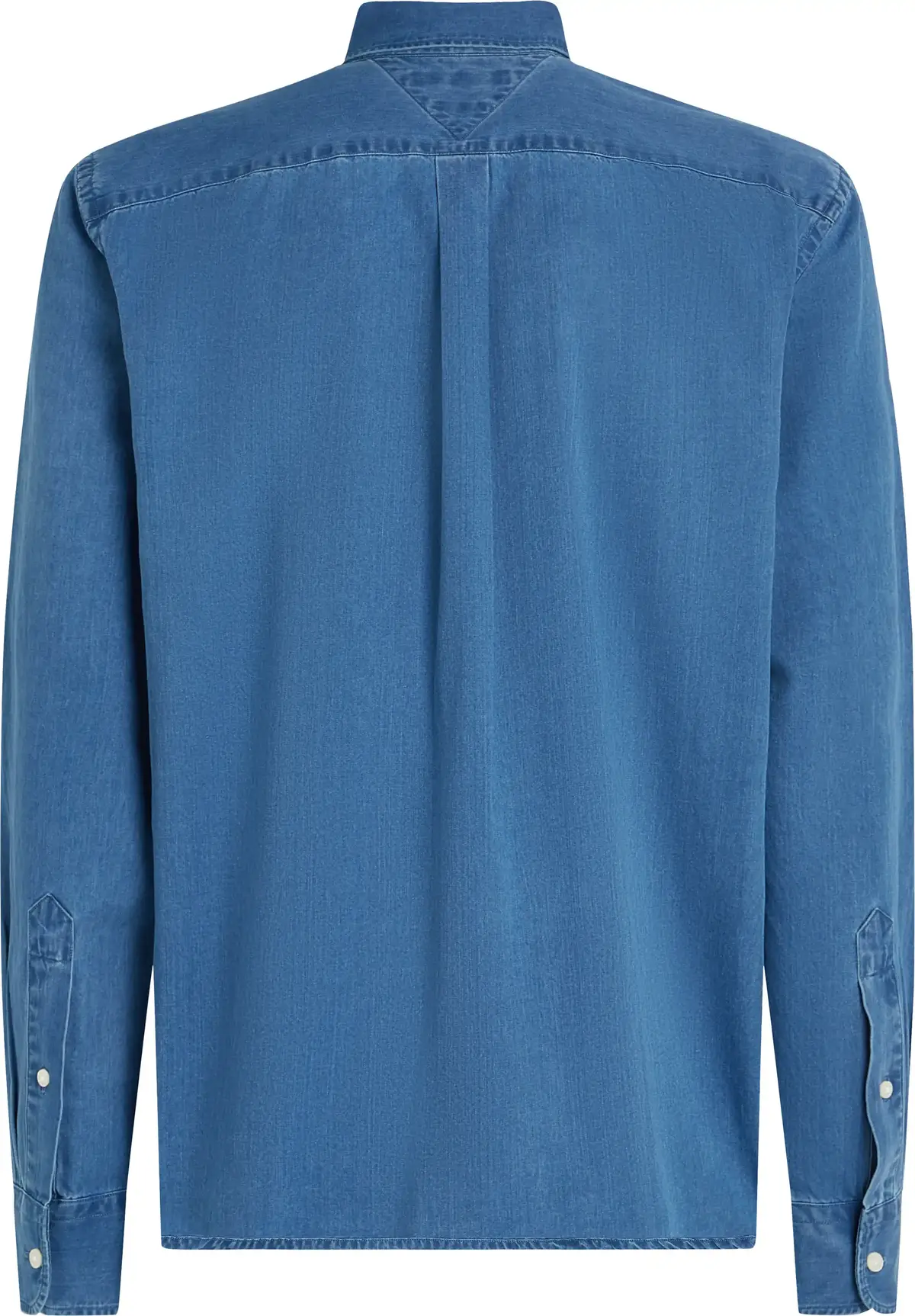 Tommy Hilfiger CHAMBRAY RF SHIRT, 0GZ Mavi Erkek Gömlek