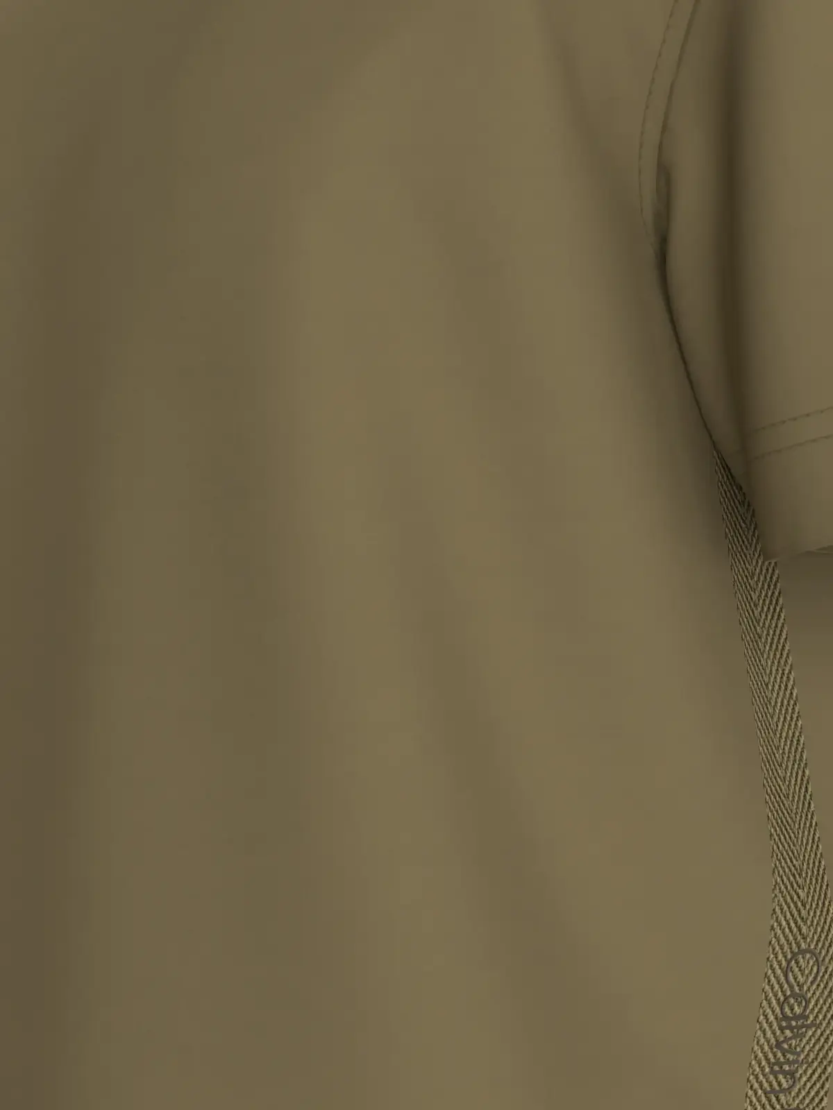 Calvin Klein LOGO TAPE TEE, LFF Kahverengi Erkek T-Shirt & Polo