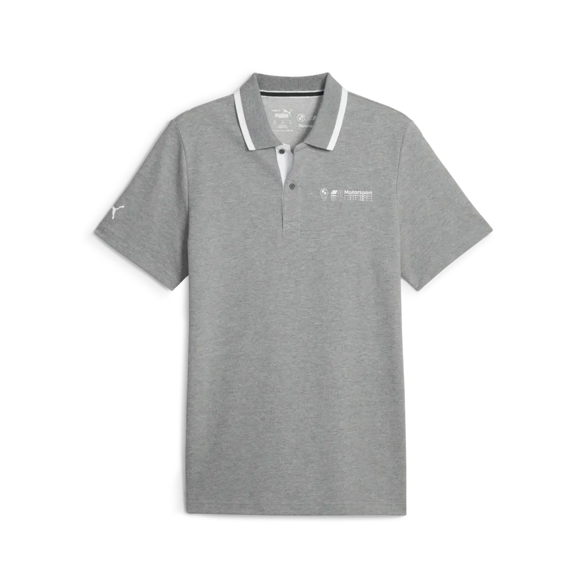 Puma BMW MMS Polo Gri Erkek Polo T-Shirt
