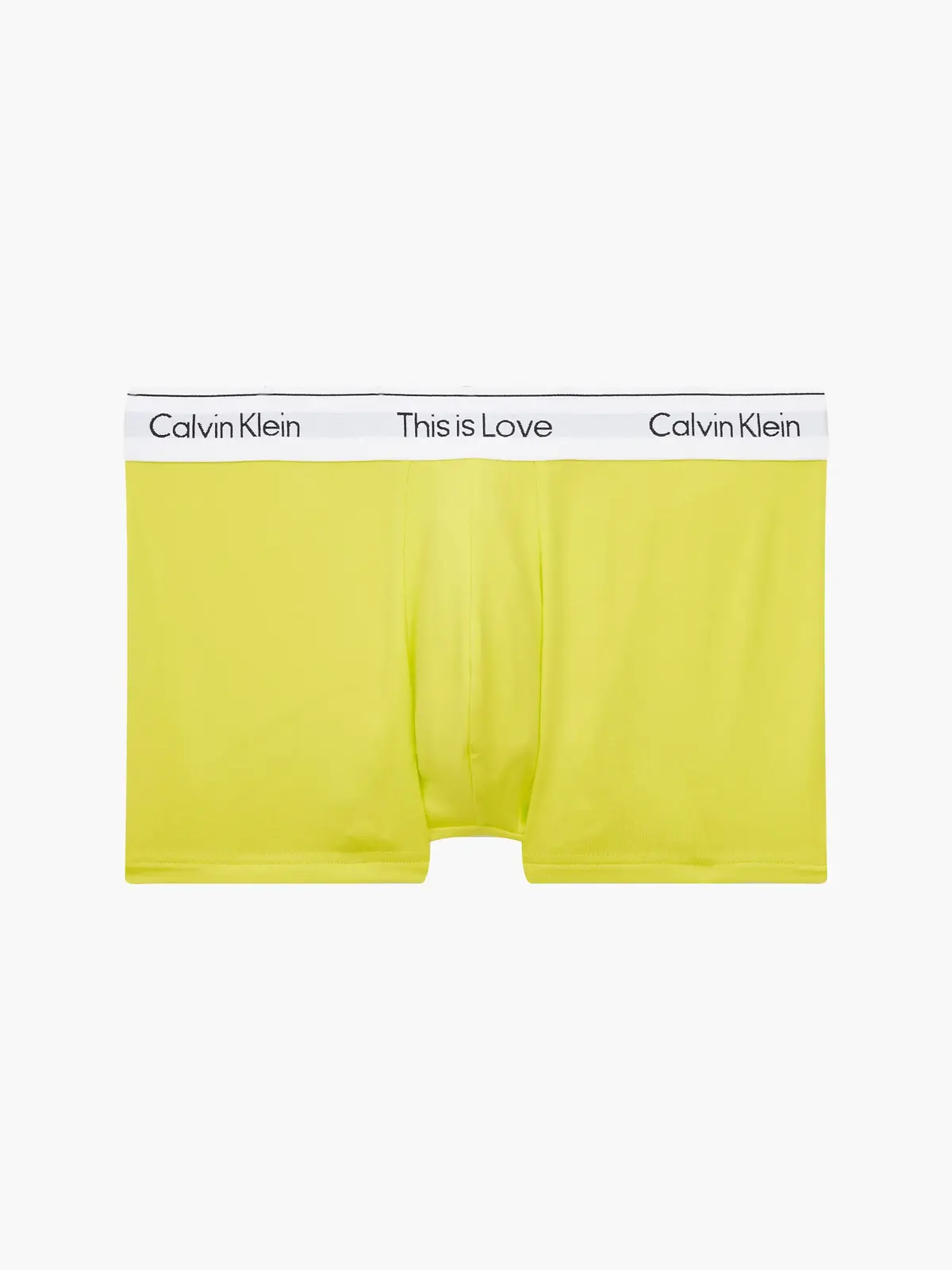Calvin Klein TRUNK Erkek Sarı Boxer