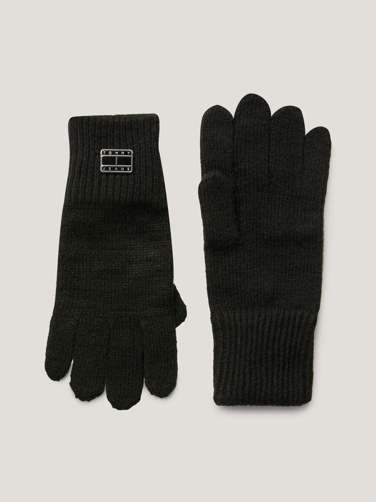 Tommy Hilfiger TJW COSY KNIT GLOVES Kadın Siyah Eldiven