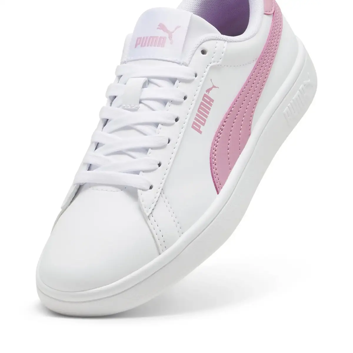 PUMA Smash 3.0 Nightkeeper Jr Beyaz Kadın Günlük Spor Ayakkabı
