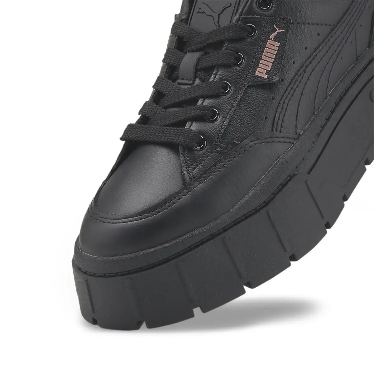 Puma Mayze Stack Lthr Wns Siyah Kadın Günlük Spor Ayakkabı