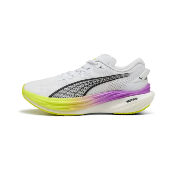 Puma Deviate NITROTM3 Wns Beyaz Kadın Koşu Ayakkabısı