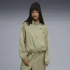 Puma DARE TO Jacket Haki Kadın Fermuarlı Ceket