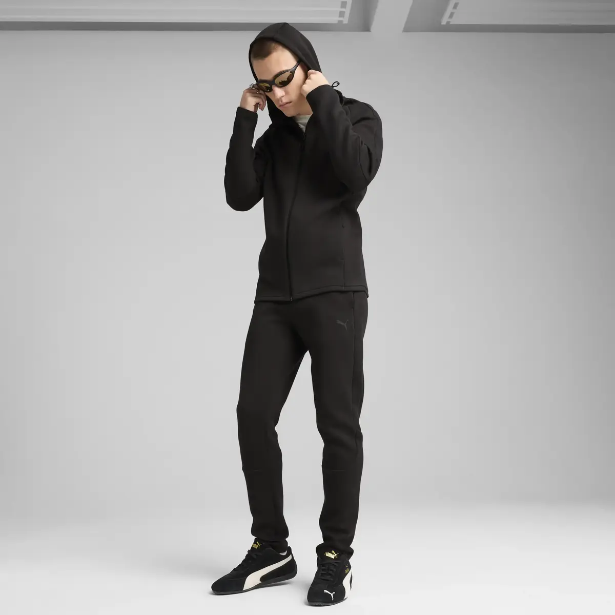 Puma EVOSTRIPE CORE Pants Siyah Erkek Eşofman Altı