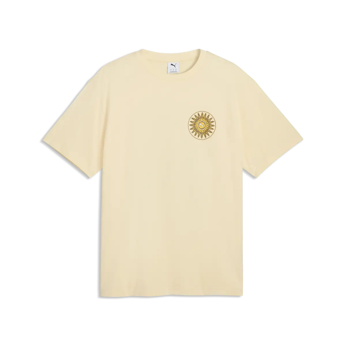 PUMA GRAPHIC Sun Relaxed Tee Krem Erkek T-Shirt & Polo