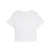 Puma W FLORAL RIBBON GRAPHIC TEE Beyaz Kadın T-Shirt
