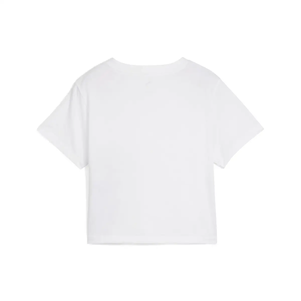 Puma W FLORAL RIBBON GRAPHIC TEE Beyaz Kadın T-Shirt