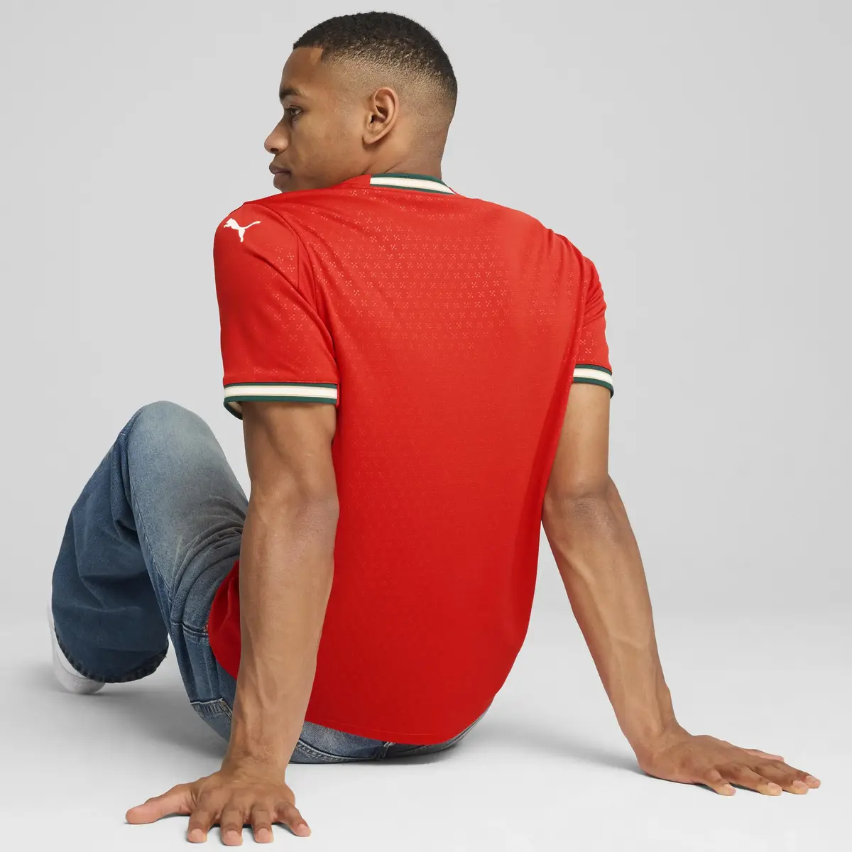 PUMA FPF Home Jersey Replica Kırmızı Erkek Forma