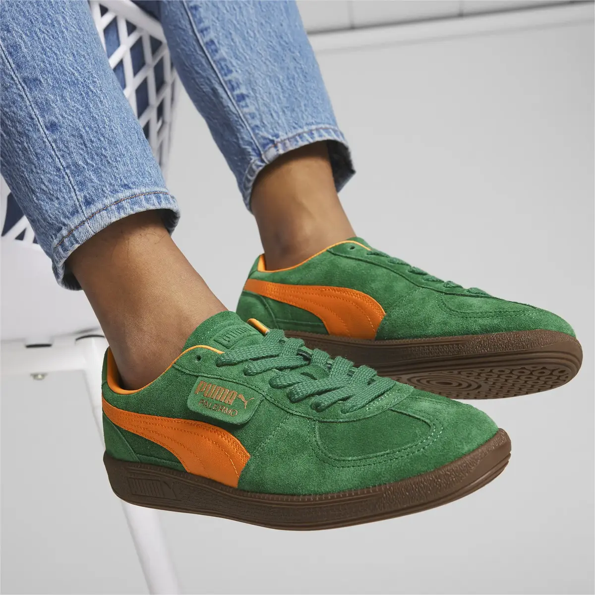 Puma Palermo Yeşil Unisex Günlük Spor Ayakkabı