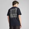 PUMA GRAPHICS Hotel Relaxed Tee Lacivert Erkek T-Shirt