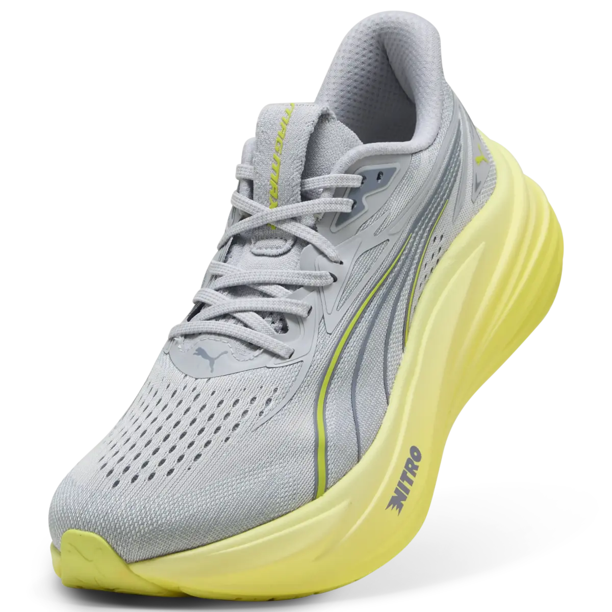 PUMA MagMax NITRO 2 Erkek Gri Yürüyüş ve Koşu Ayakkabısı