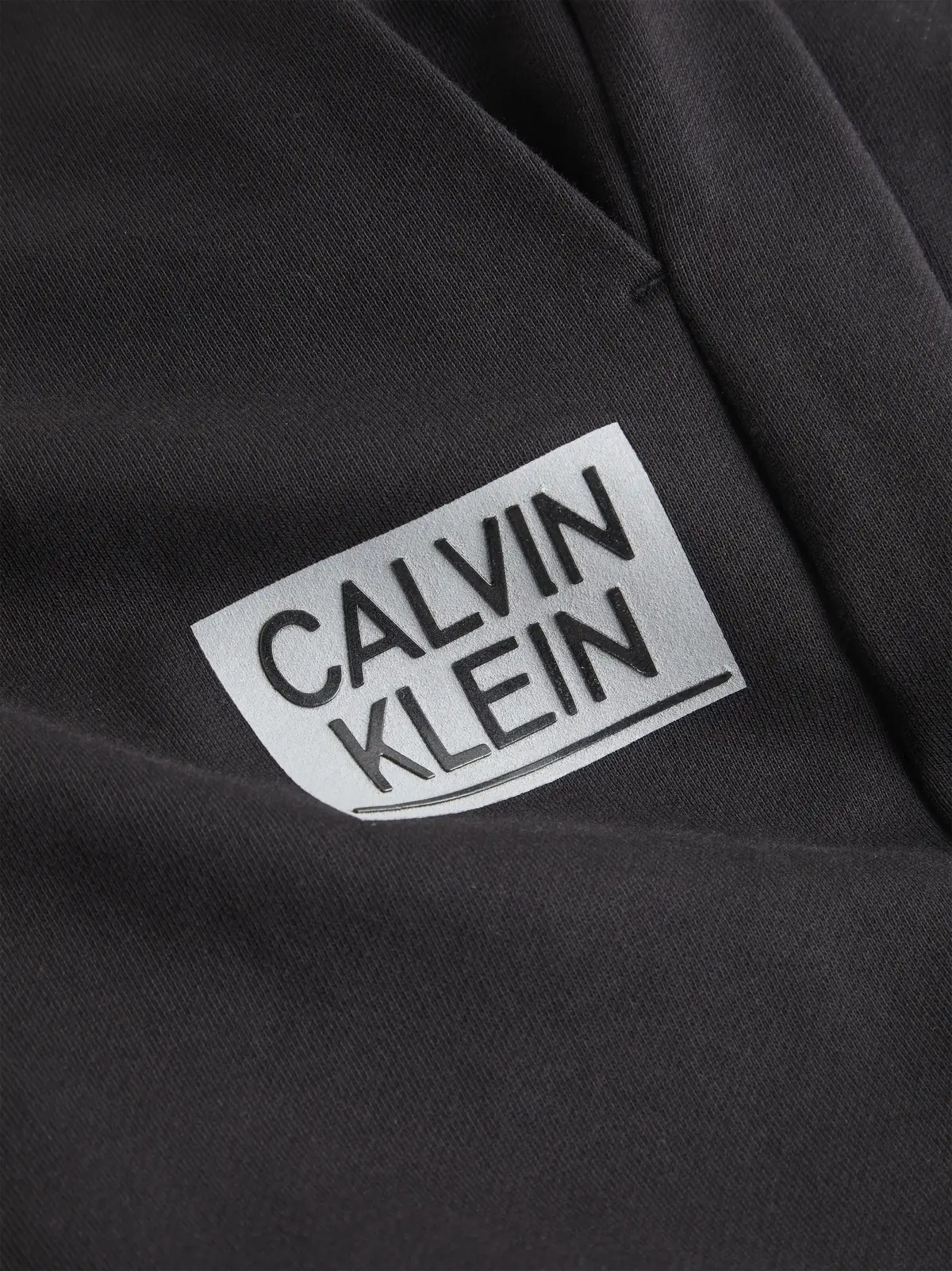 Calvin Klein GLOSS STENCIL LOGO J Erkek Siyah Eşofman Altı