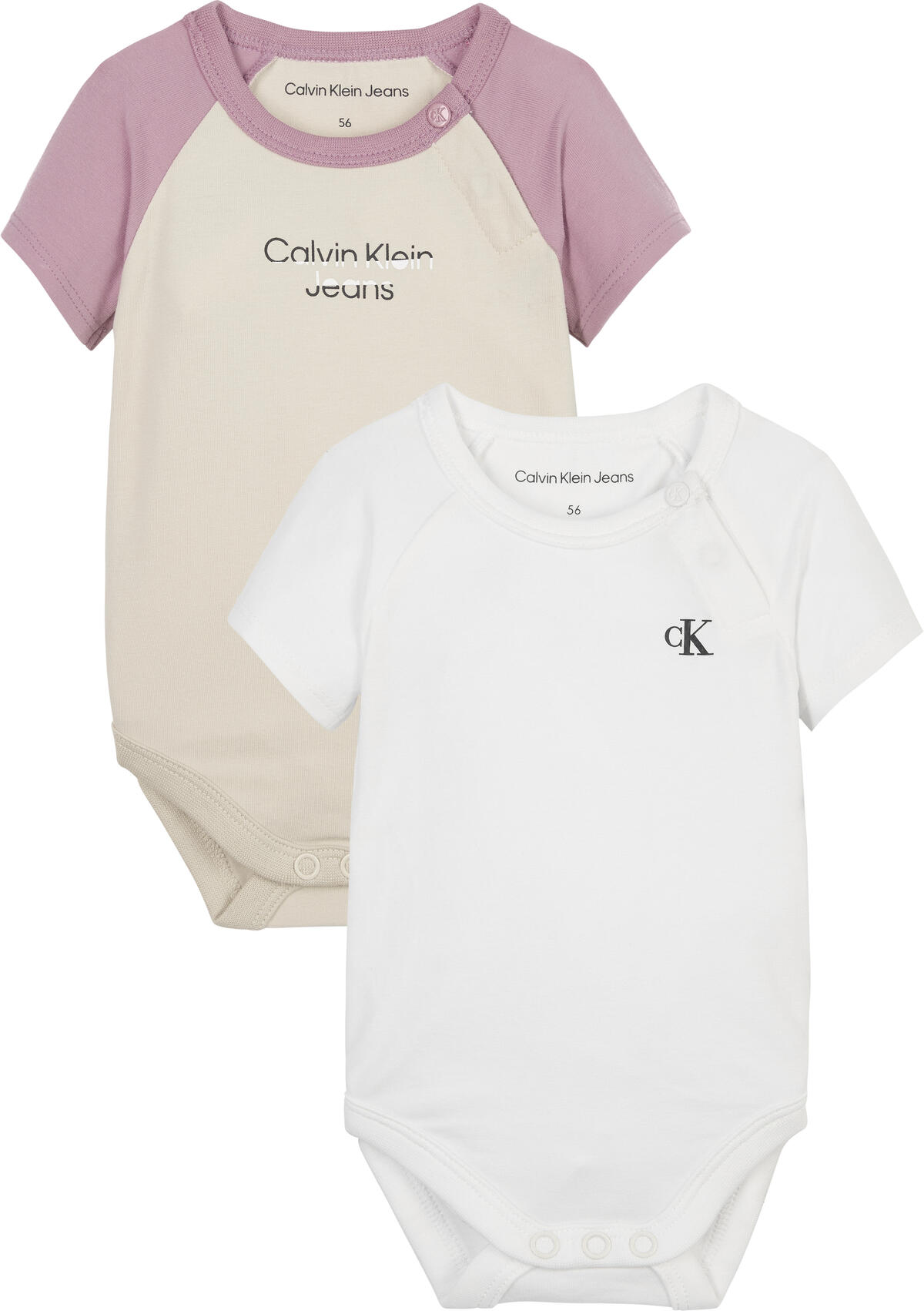 Calvin Klein HERO LOGO BODY SET Bebek Beyaz Zıbın