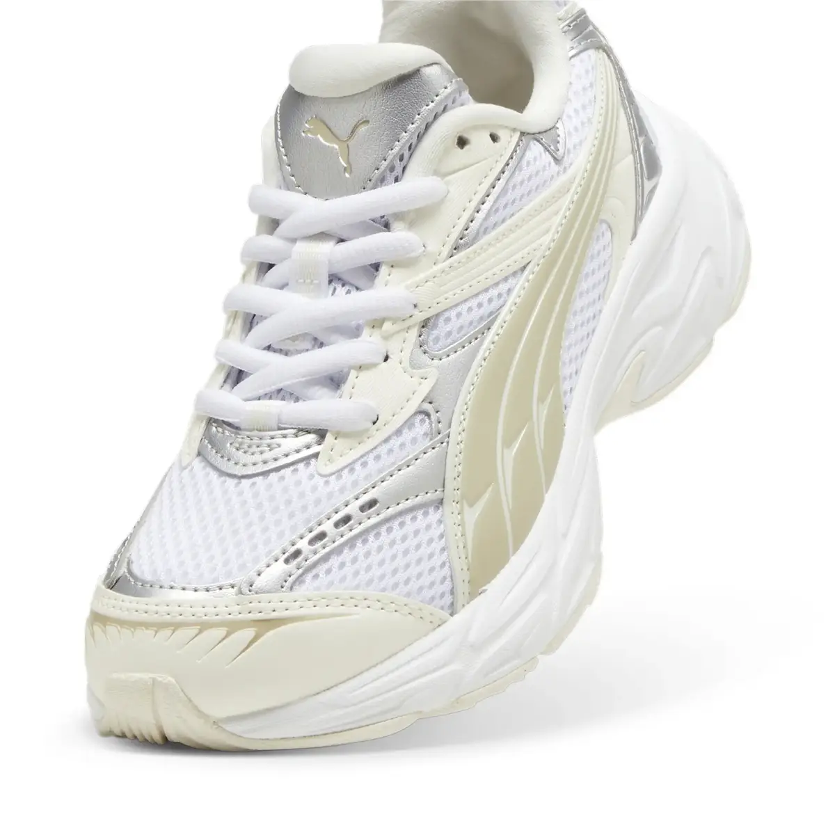 Puma Morphic Metallic Wns Beyaz Kadın Günlük Spor Ayakkabı