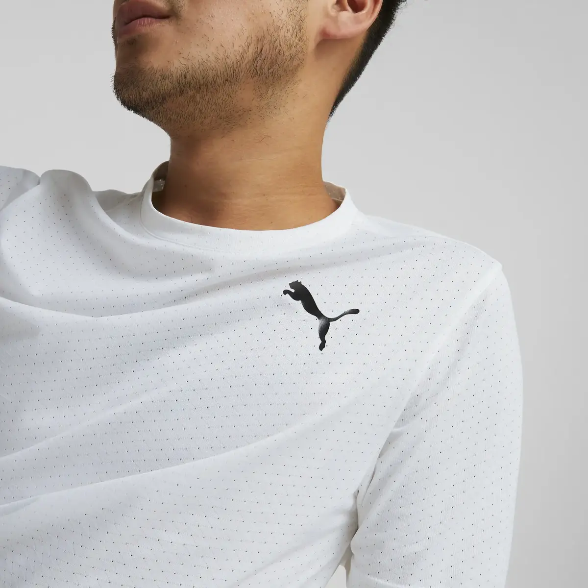 Puma TRAIN FAV BLASTER TEE Beyaz Erkek T-Shirt