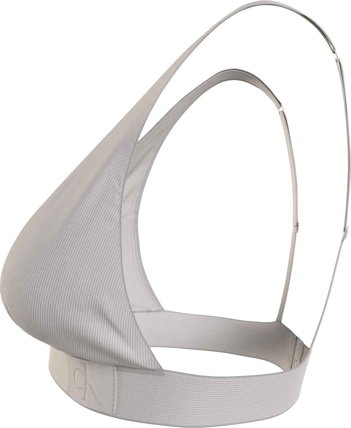 Calvin Klein TRIANGLE-RP Kadın Krem Bikini Üstü