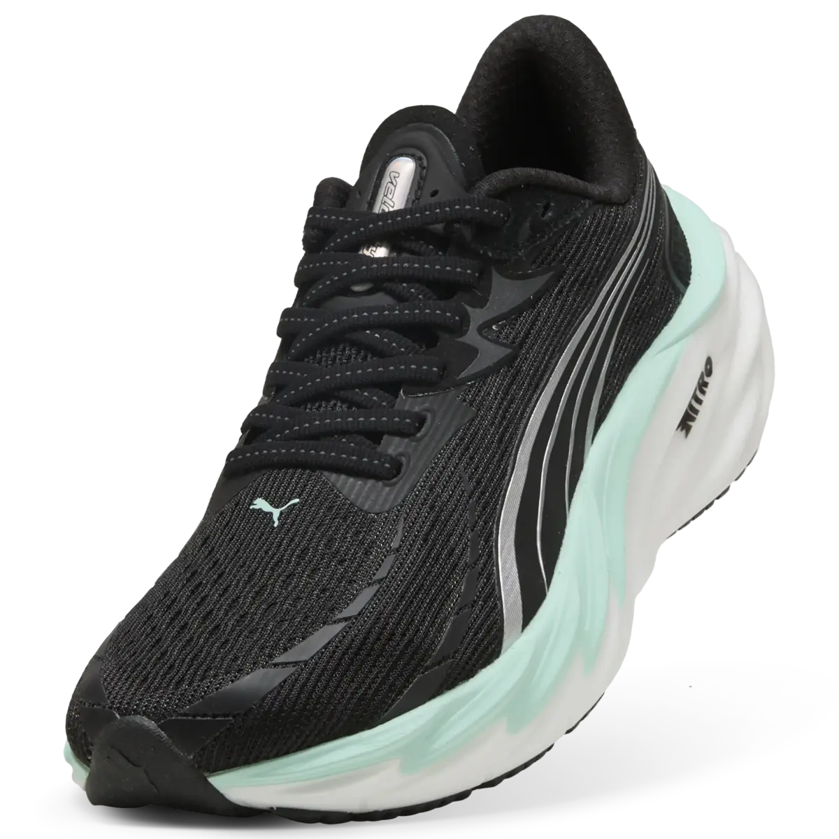PUMA Velocity NITROTM4 Wns Siyah Kadın Yürüyüş ve Koşu Ayakkabısı