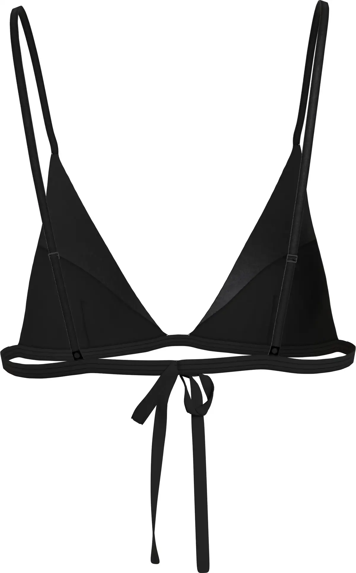 Calvin Klein TRIANGLE-RP Kadın Siyah Bikini Üstü