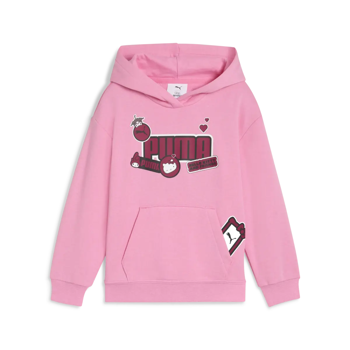 Puma X HK&FR Graphic Hoodie Pembe Unisex Hoodie