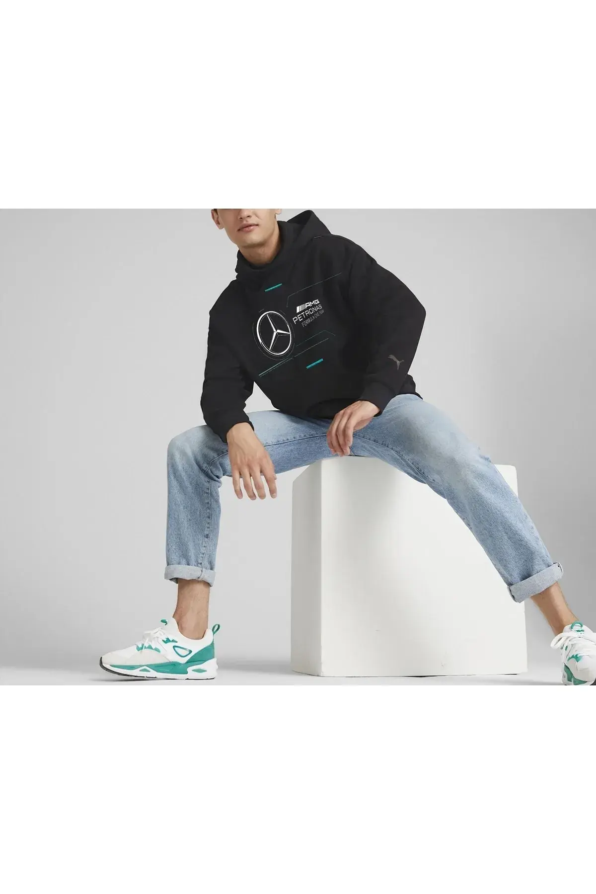 Puma Mapf1 Statement Hoodie Siyah Erkek Hoodie