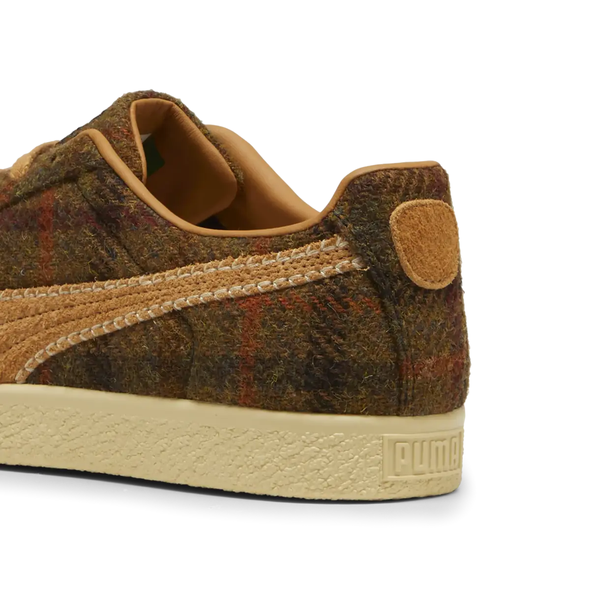 Puma Clyde Harris Tweed Kahverengi Erkek Spor Ayakkabı & Sneaker