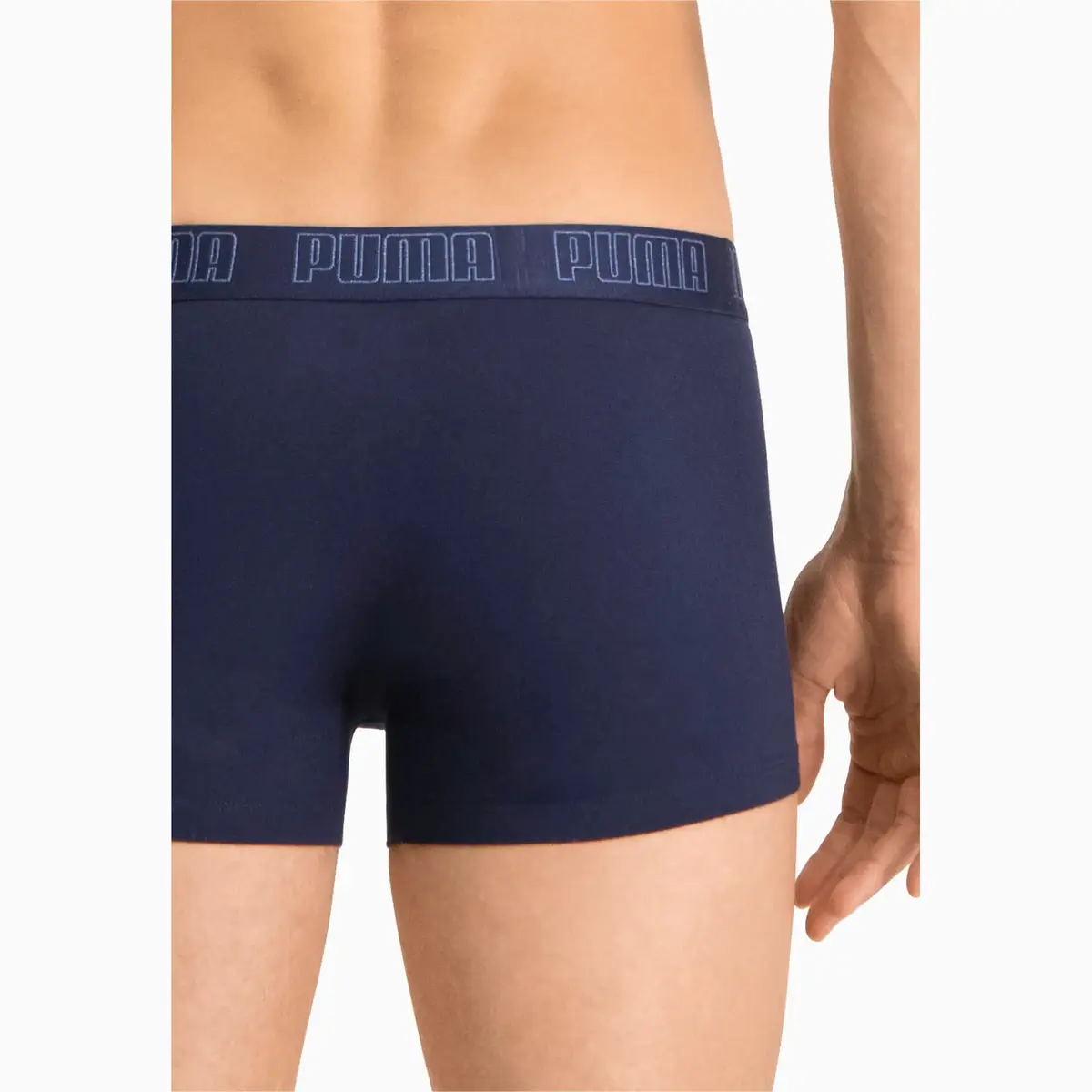 Puma PUMA BASIC TRUNK 2P navy Lacivert Erkek 2'li Boxer