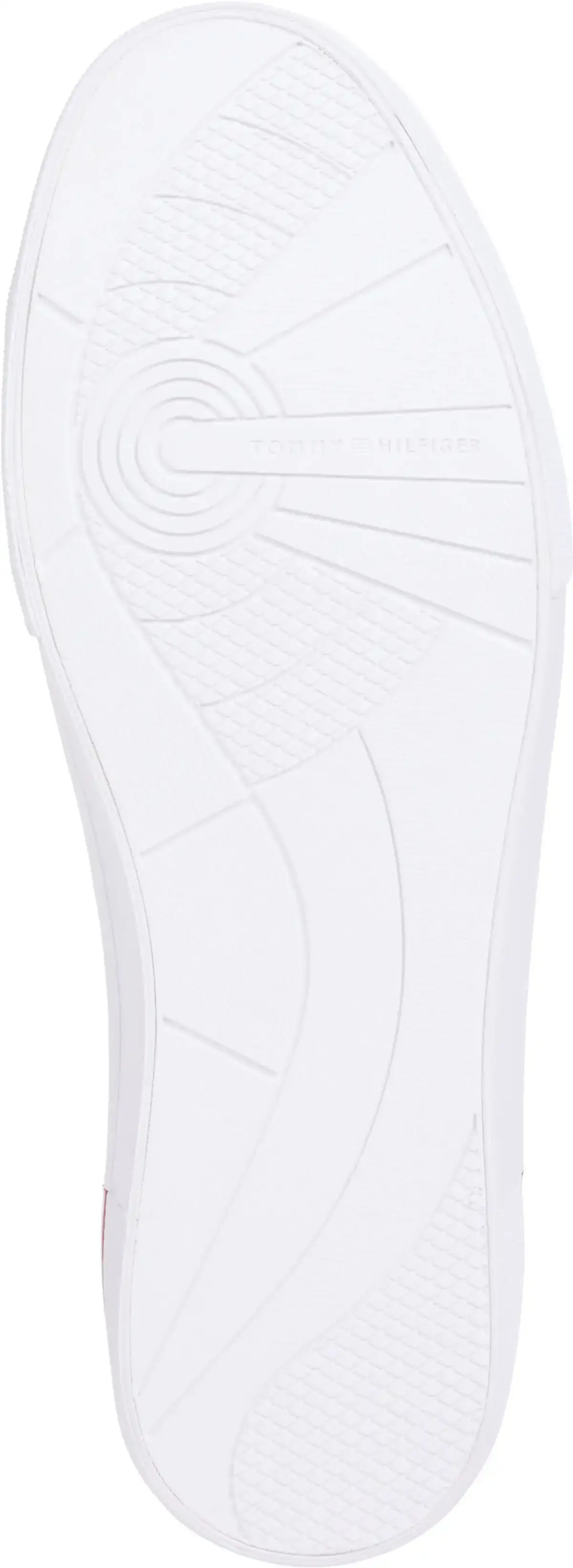 Tommy Hilfiger CORE CORPORATE VULC, YBS Beyaz Erkek Spor Ayakkabı & Sneaker