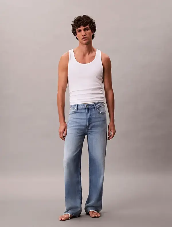 Calvin Klein BAGGY DIAMOND COVE JEAN Mavi Erkek Jeans