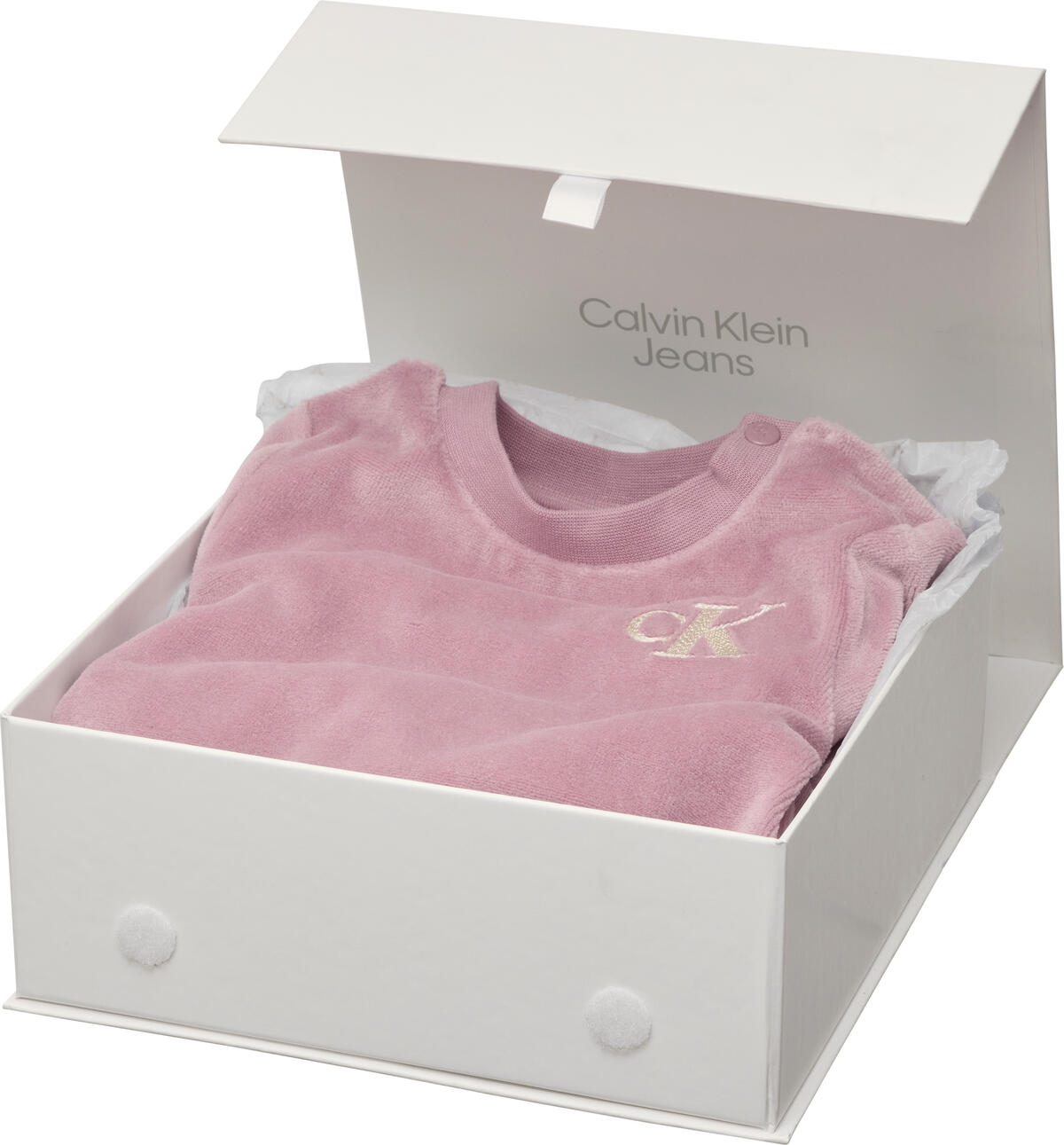 Calvin Klein VELVET HWK BEANIE GI Bebek Pembe Eşofman Takımı
