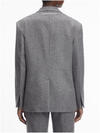 Calvin Klein FLANNEL WOOL TAILORE Kadın Gri Blazer